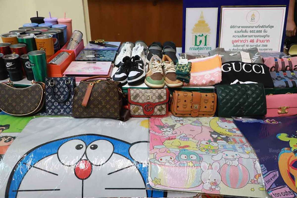 2,9 Mio. Fakes beschlagnahmt – Über 1 Mrd. Baht Schaden
