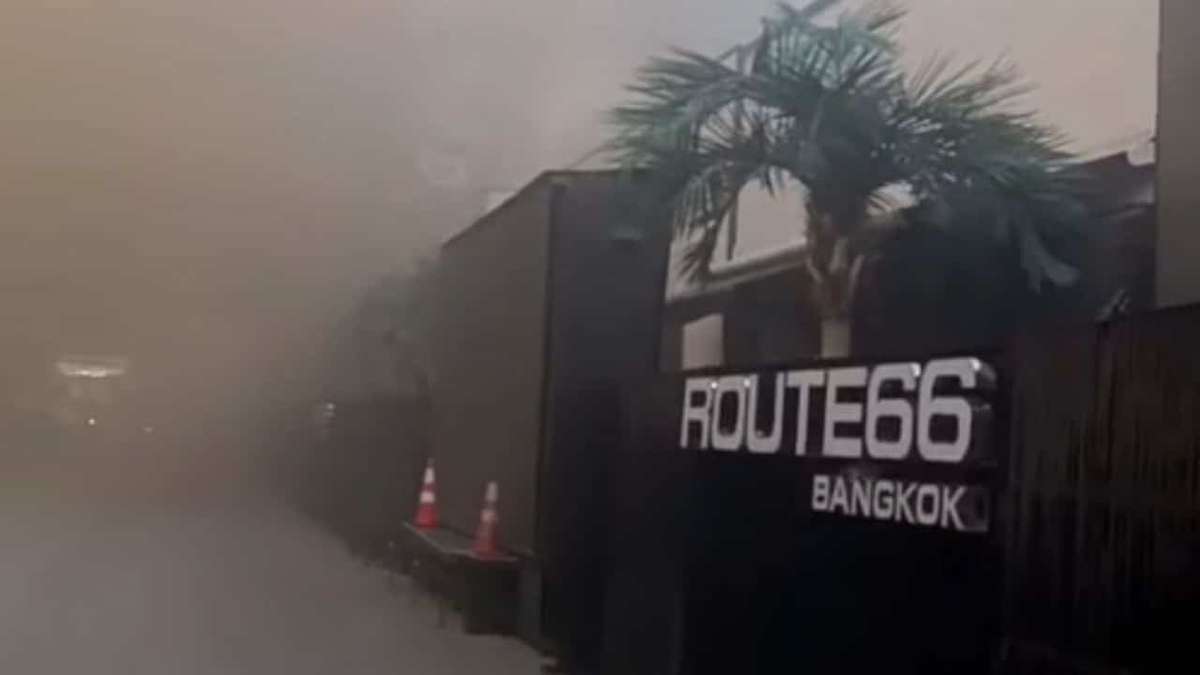 Bangkok-Restaurant brennt lichterloh (Video)