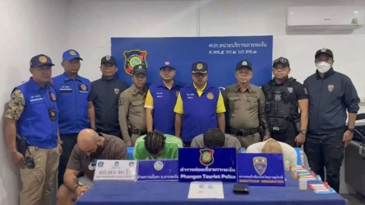 Drogenparty auf Koh Pha Ngan – Wieder Israelis festgenommen