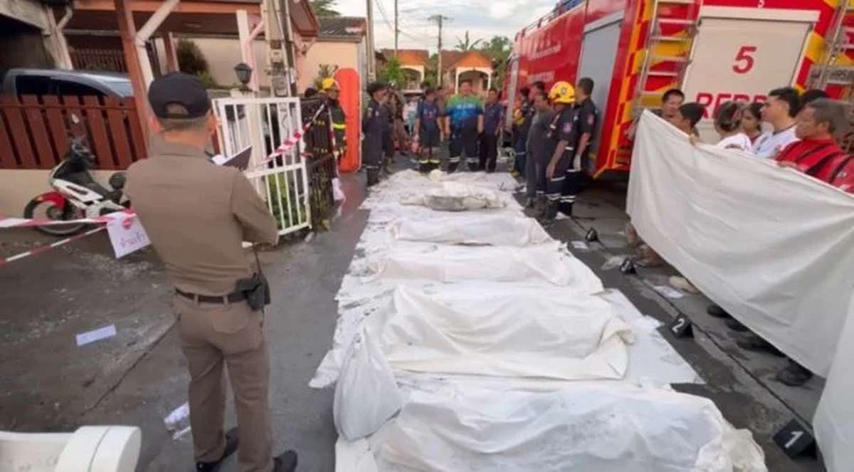 VIDEO: Hausbrand in Rayong - Sieben Tote!