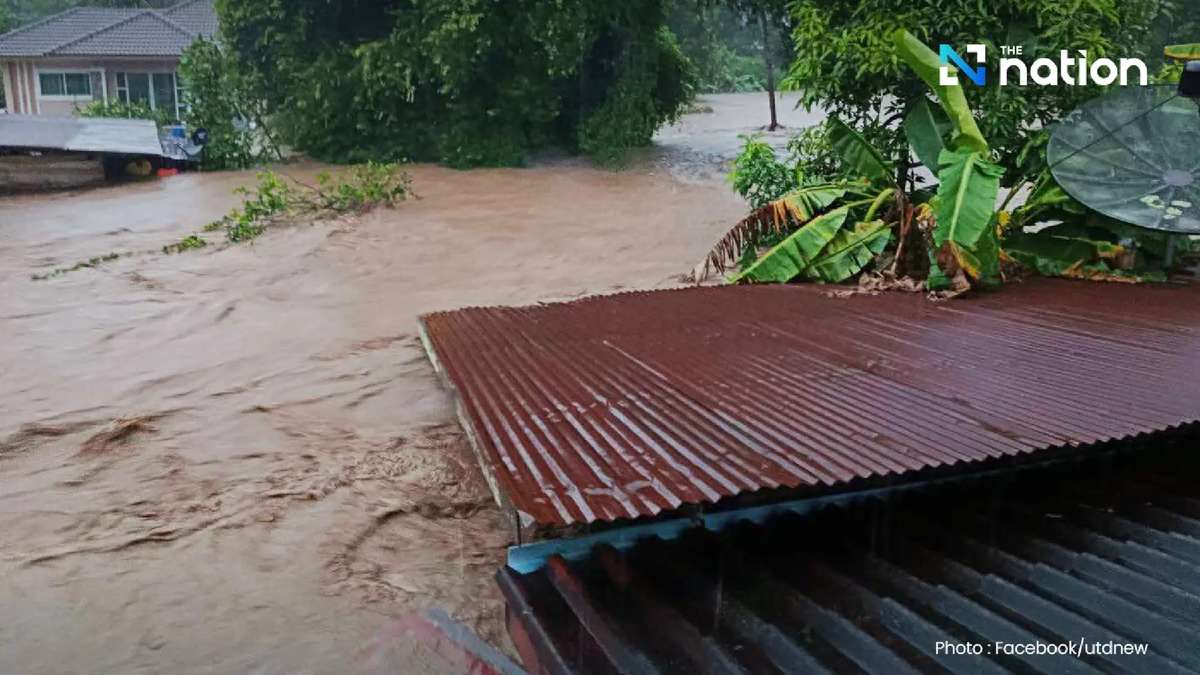 Heftige Überschwemmungen in Thailand
