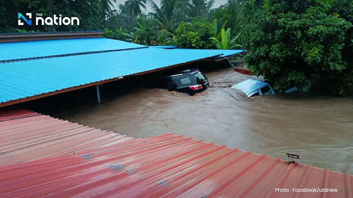 Heftige Überschwemmungen in Thailand