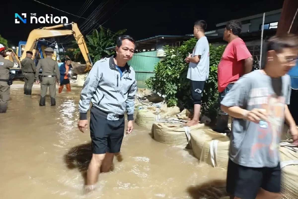 Stauseen überfüllt – Sing Buri geflutet