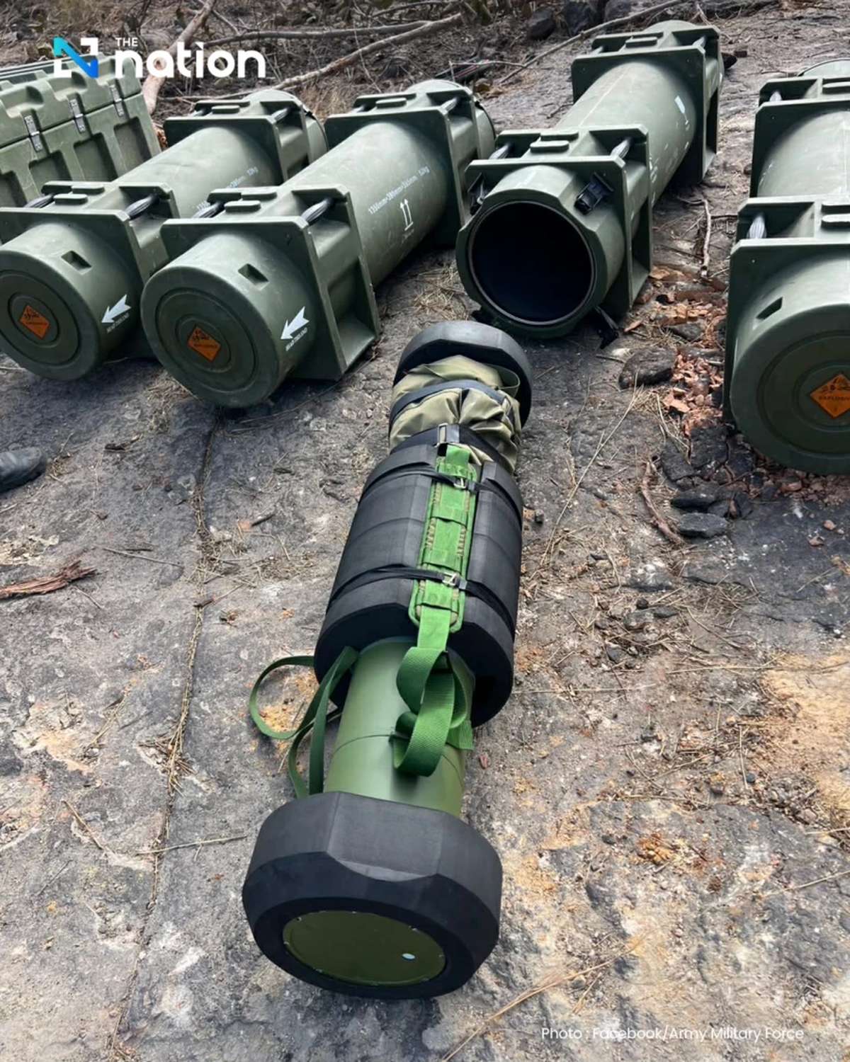 Erbeutete Waffen bleiben in Thai-Gewahrsam