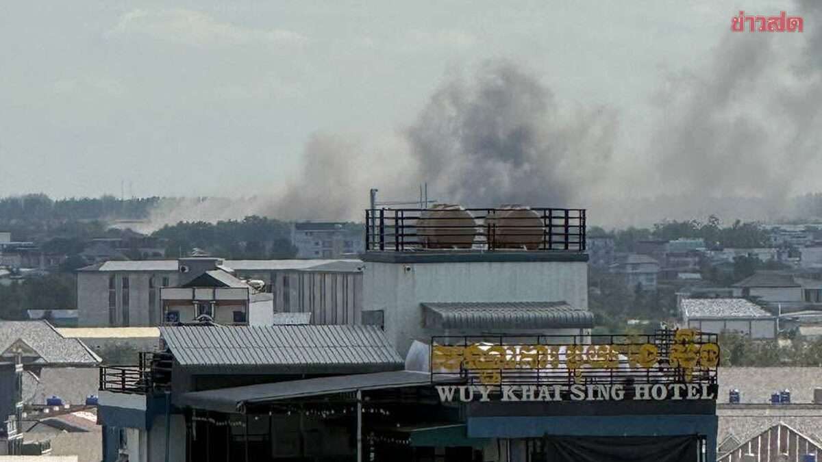 F-16-Angriff auf Lager in Poipet
