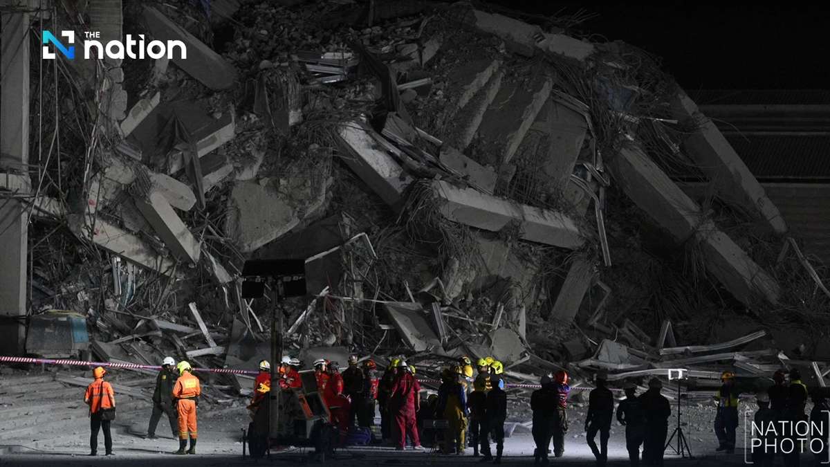 Gebäude-Kollaps: 95 Tote, eine einzige Ruine
