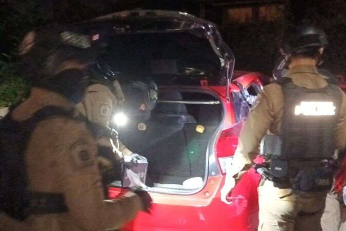 Hochgeschwindigkeitsjagd: Zwei Polizisten verletzt