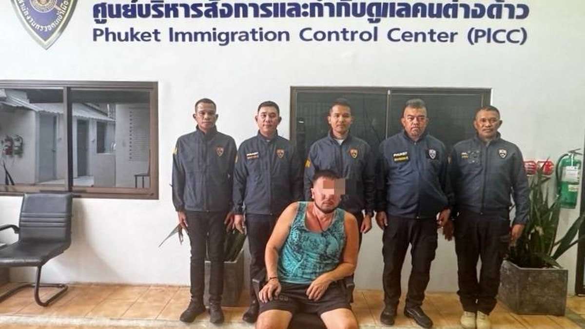 Interpol-Jagd endet in Phuket: Ausländer gefasst