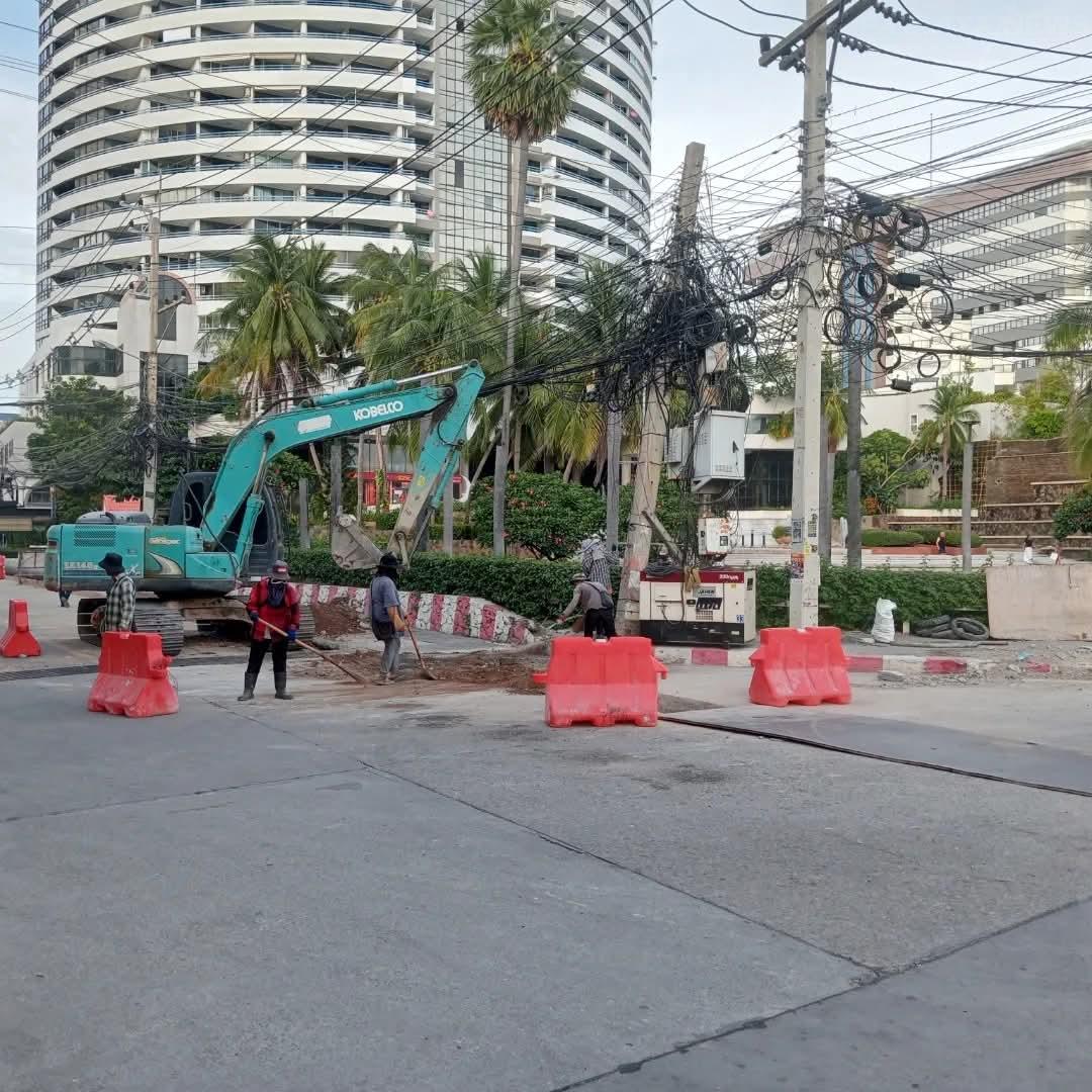 Pattaya: Jomtien Beach Road wieder zweispurig