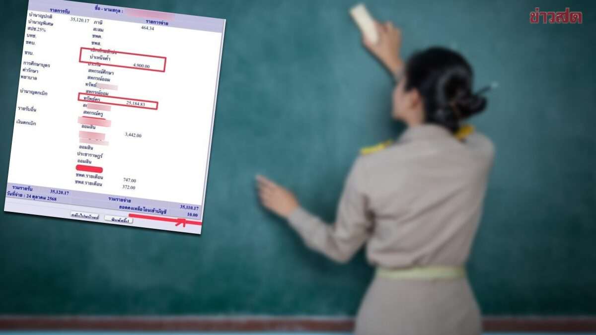Rente auf 10 Baht gekürzt: Suizid einer Lehrerin