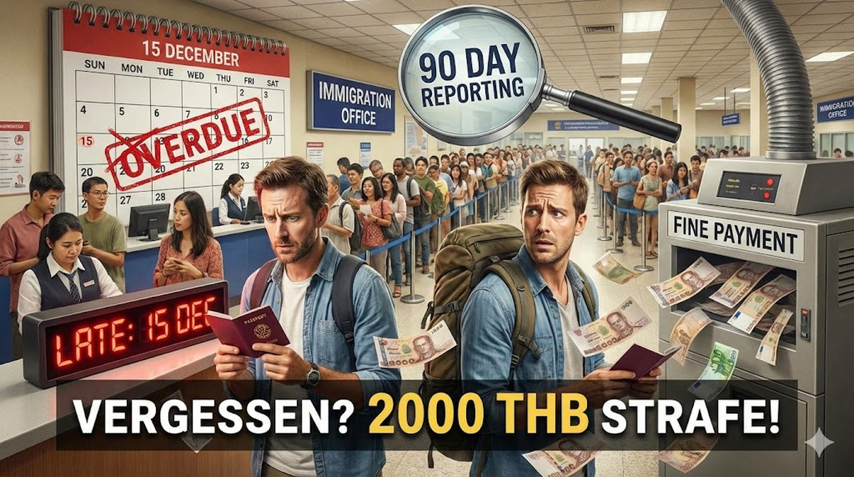 Thailand 90-Tage-Meldung – Der Ratgeber