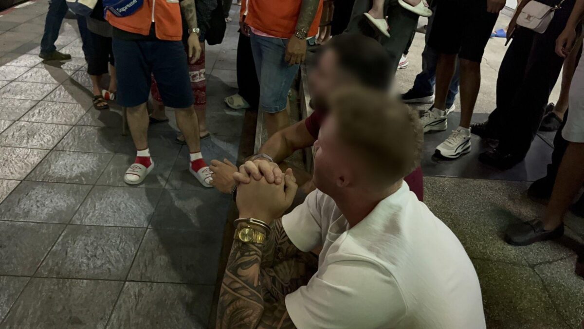 Touristen-Schlägerei in Pattaya