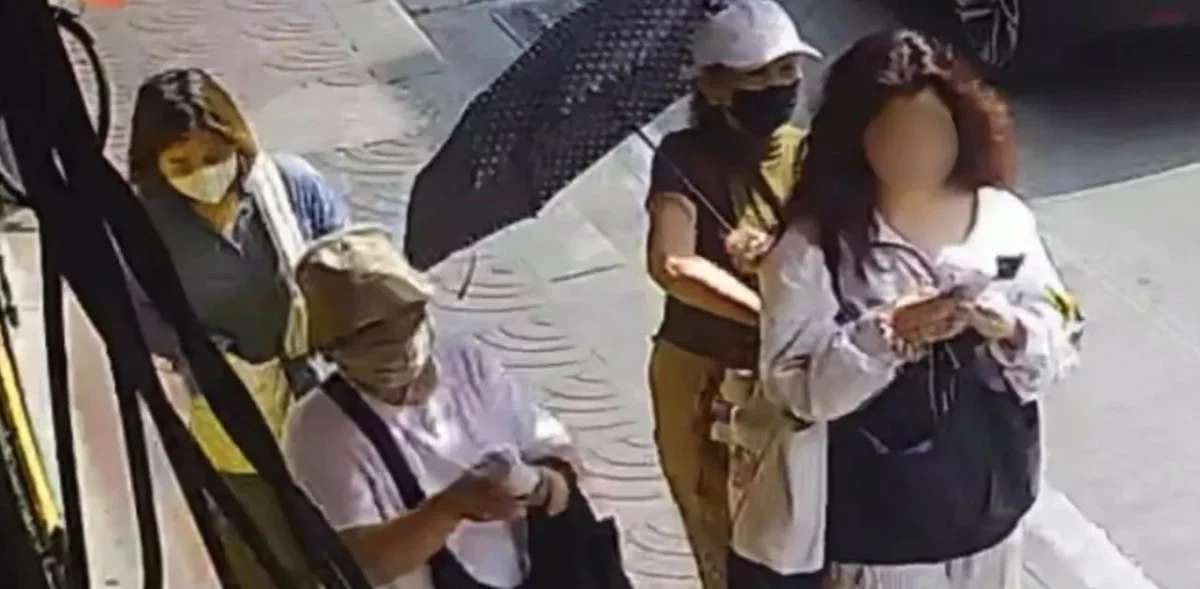 Warnung an Touristen vor Taschendieben (Video)