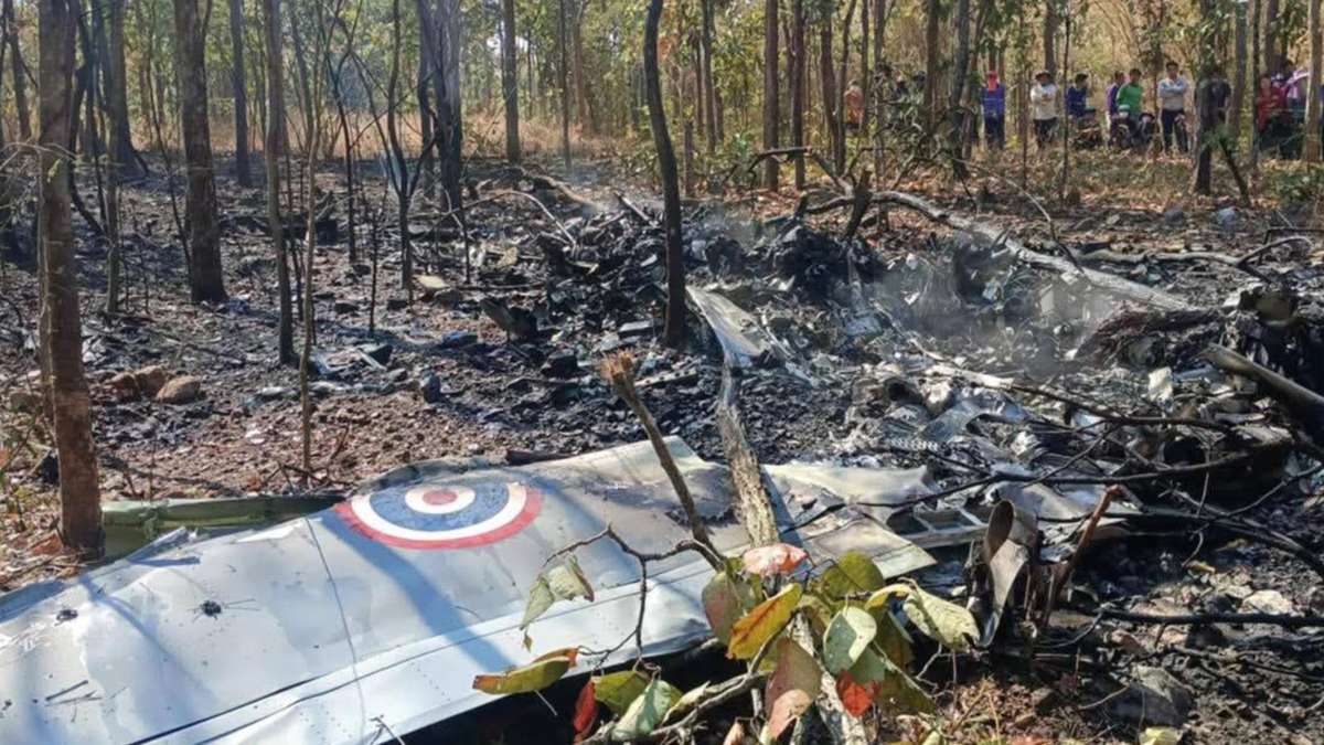 Chiang Mai: Militärflugzeug abgestürzt – zwei Tote