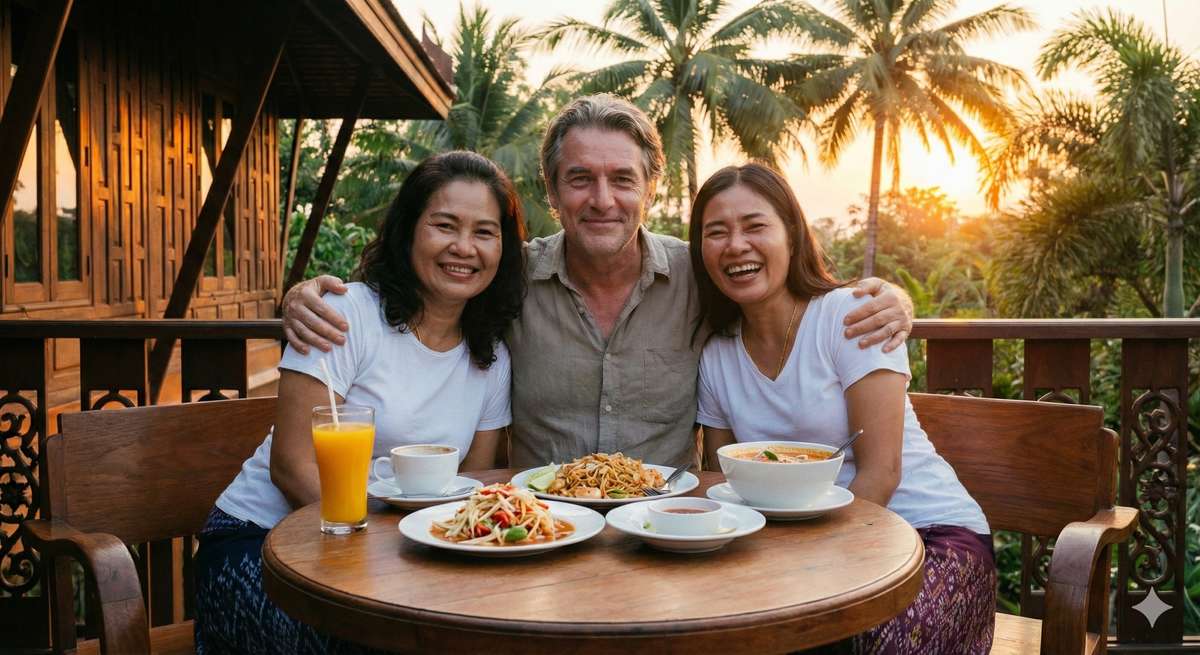 Deutscher Aussteiger lebt mit zwei Frauen in Thailand