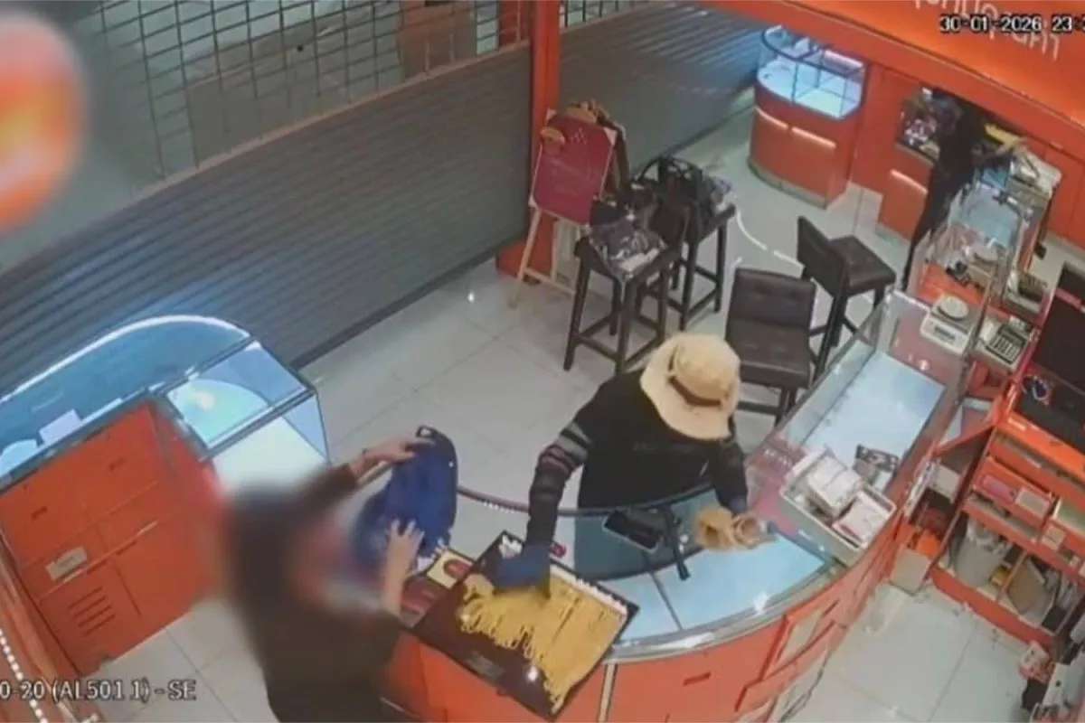 Goldshop-Raub: Über 11 Millionen Baht erbeutet