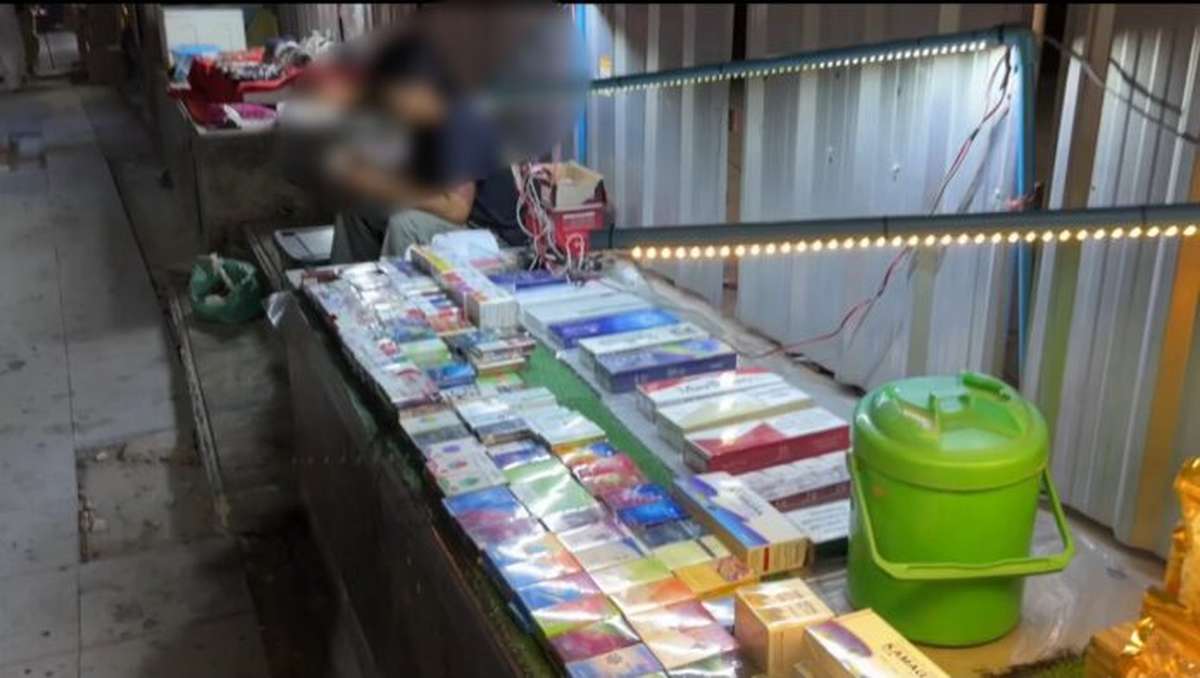 Illegale Pillen an Pattayas Strand