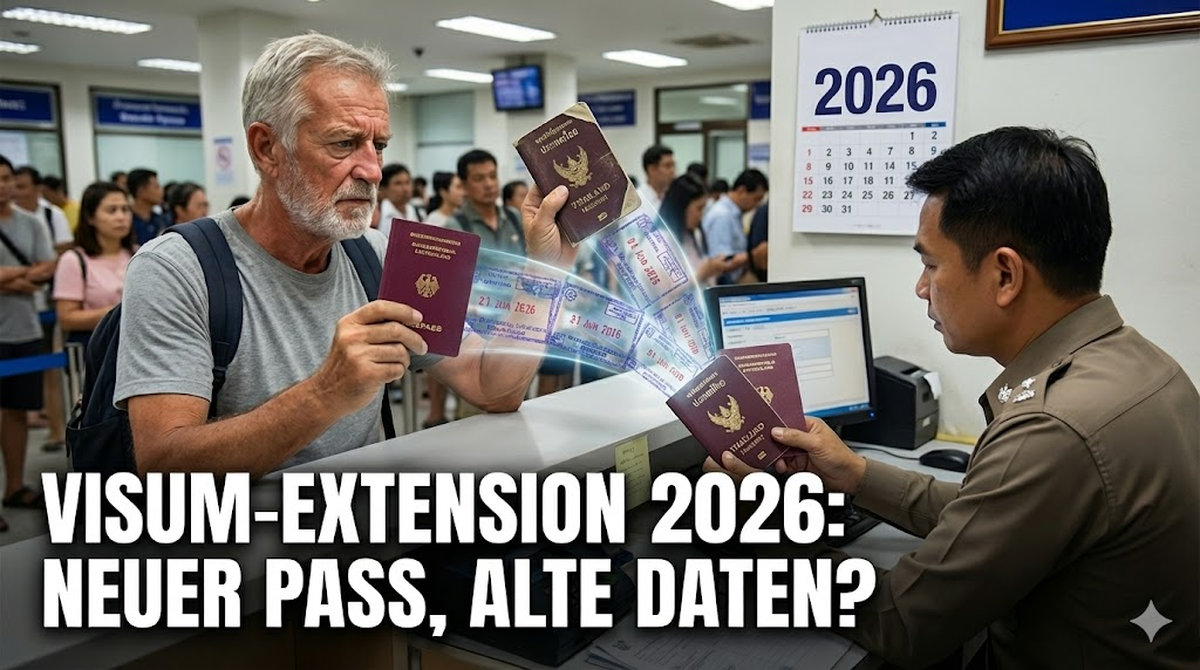 Neuer Pass: Visum jetzt ungültig?
