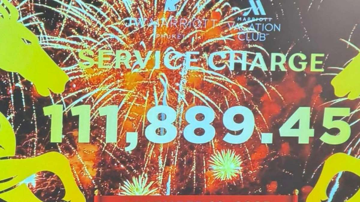 Phuket: 111.889 Baht Service-Charge