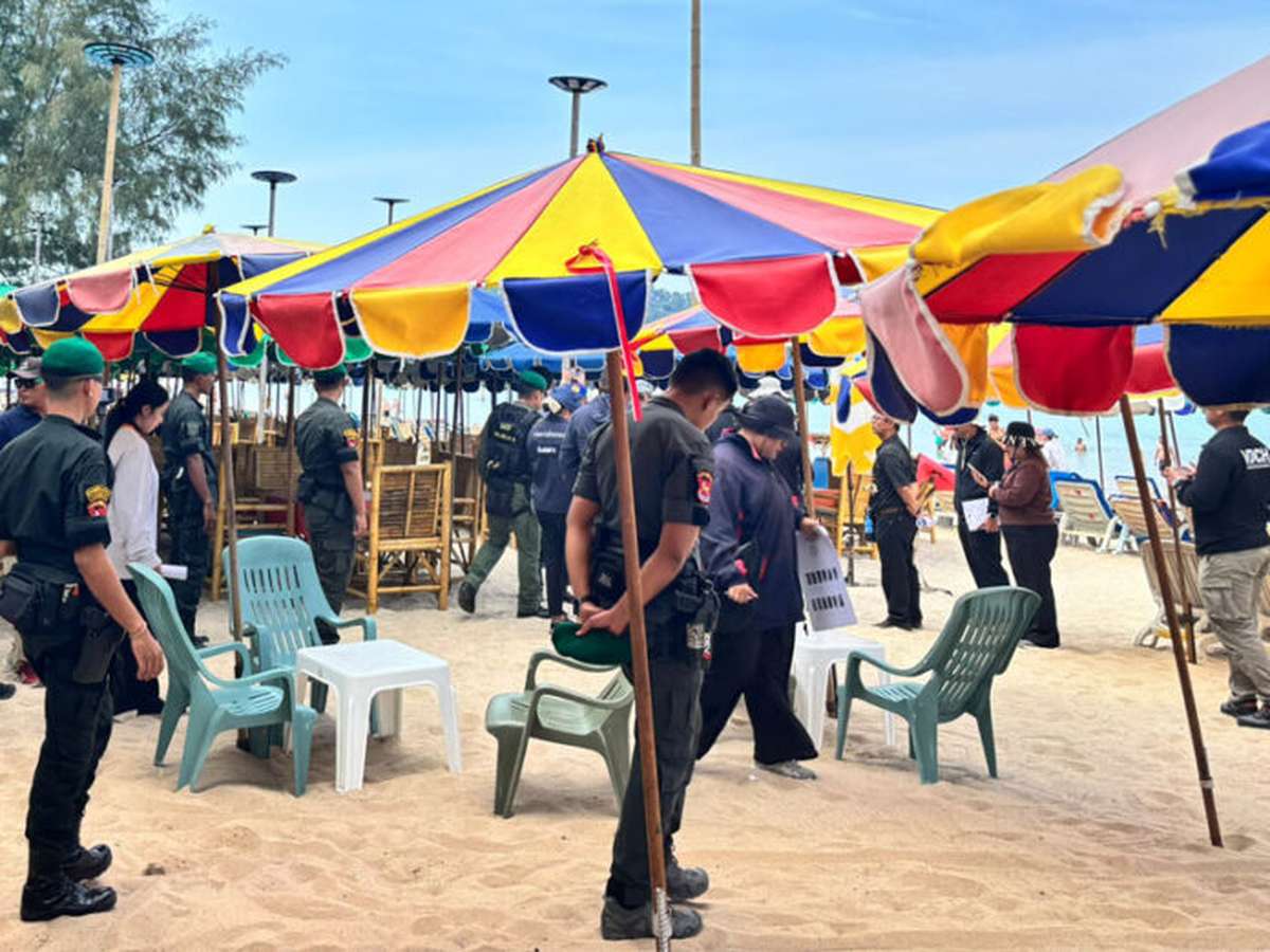 Räumung am Bang Tao Beach