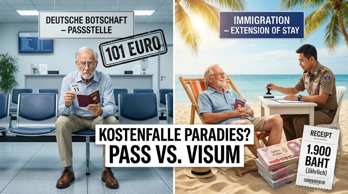 Rentner-Rechnung: Pass oder Visum?