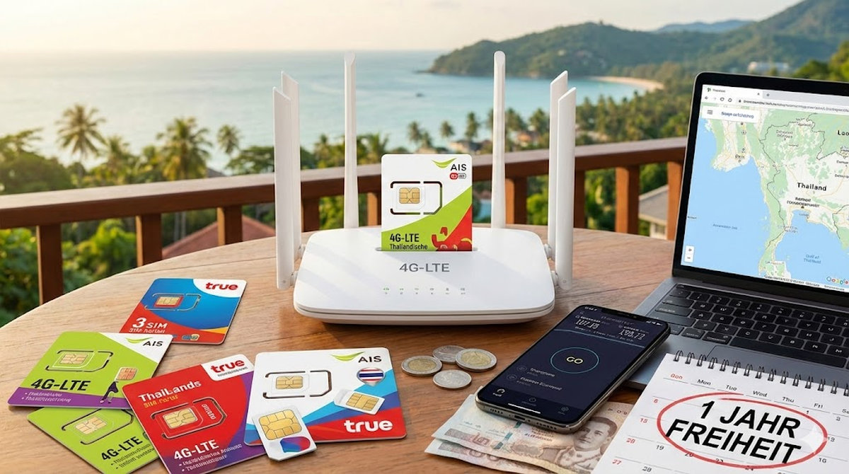 Thailand SIM und eSIM 2026 Ratgeber