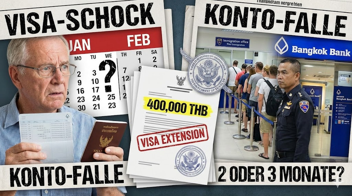 Thailand-Visum: Die Konto-Falle