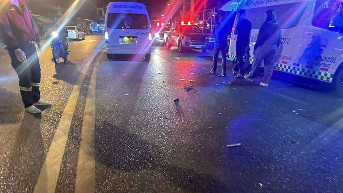 Tourist auf Phuket: Horror-Crash auf Mietroller