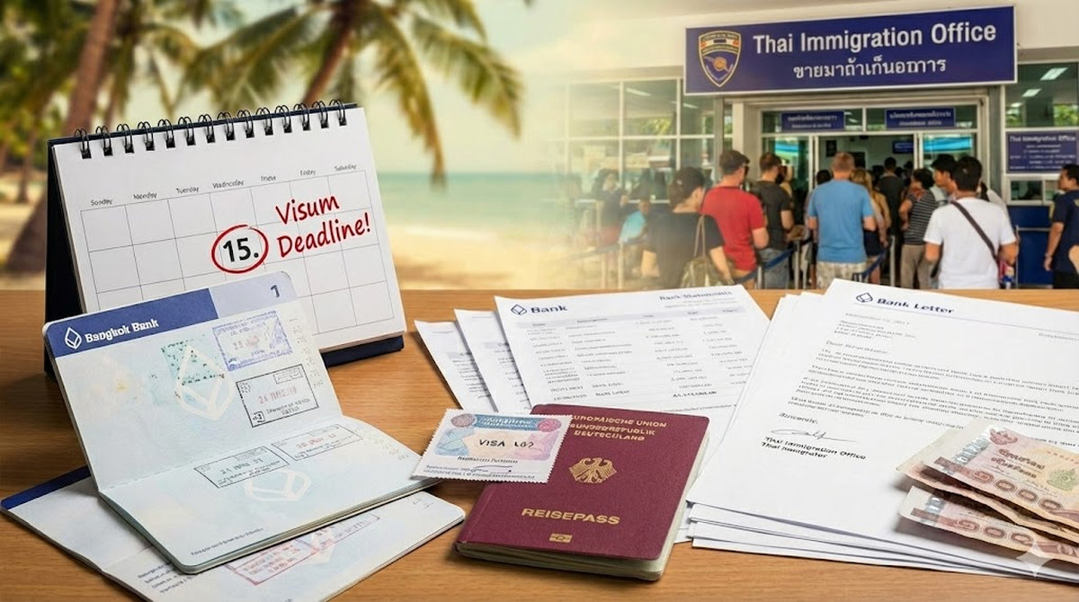 Visum-Sorgen: Lücken im Bankbuch