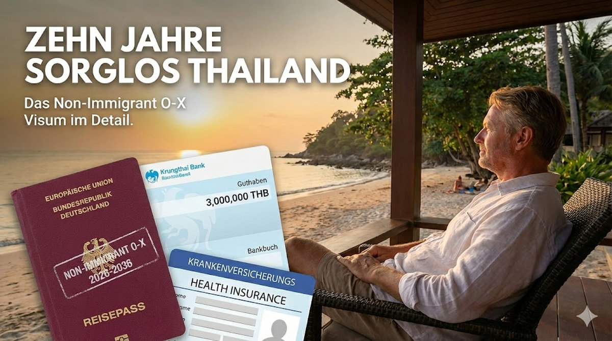 Zehn Jahre sorglos Thailand – O-X Visum erklärt