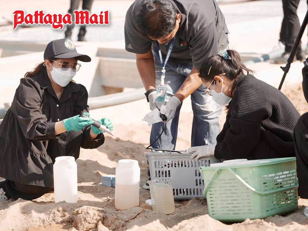 Jomtien: Illegales Abwasser - Strand wieder sicher!