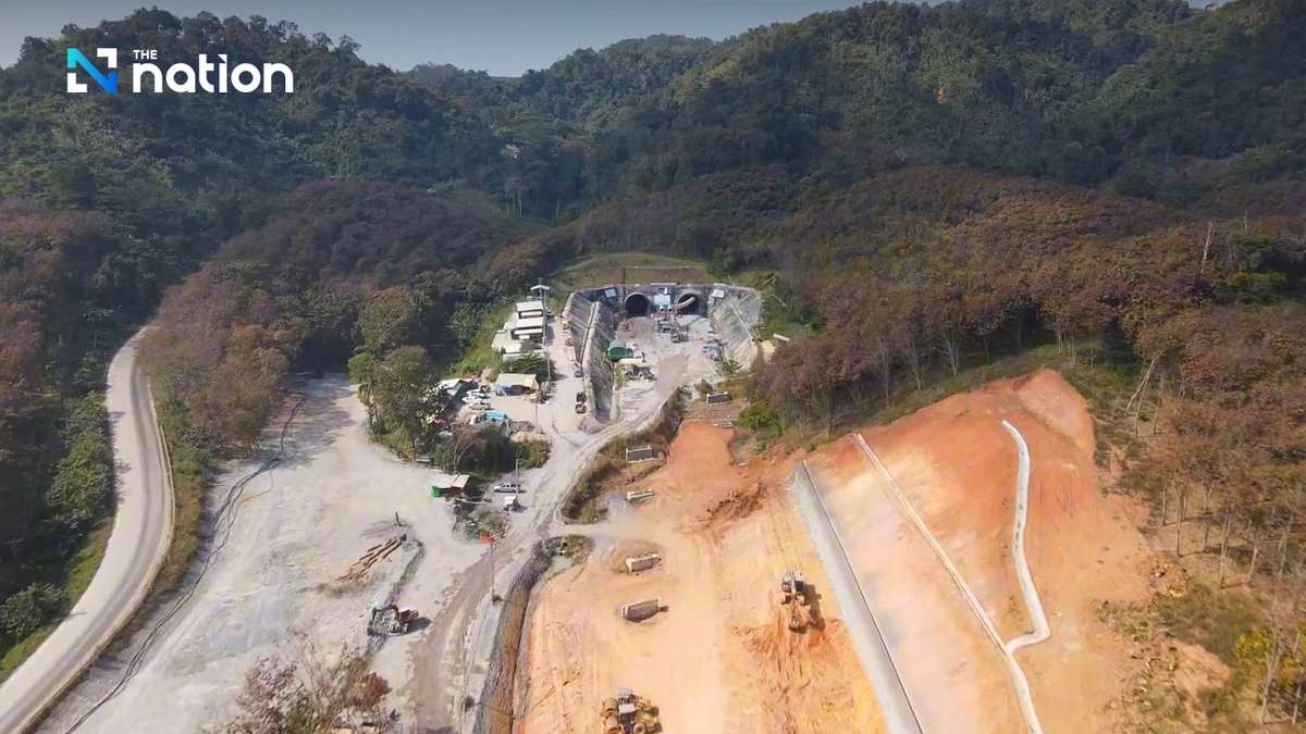 Längster Eisenbahntunnel des Landes im Bau