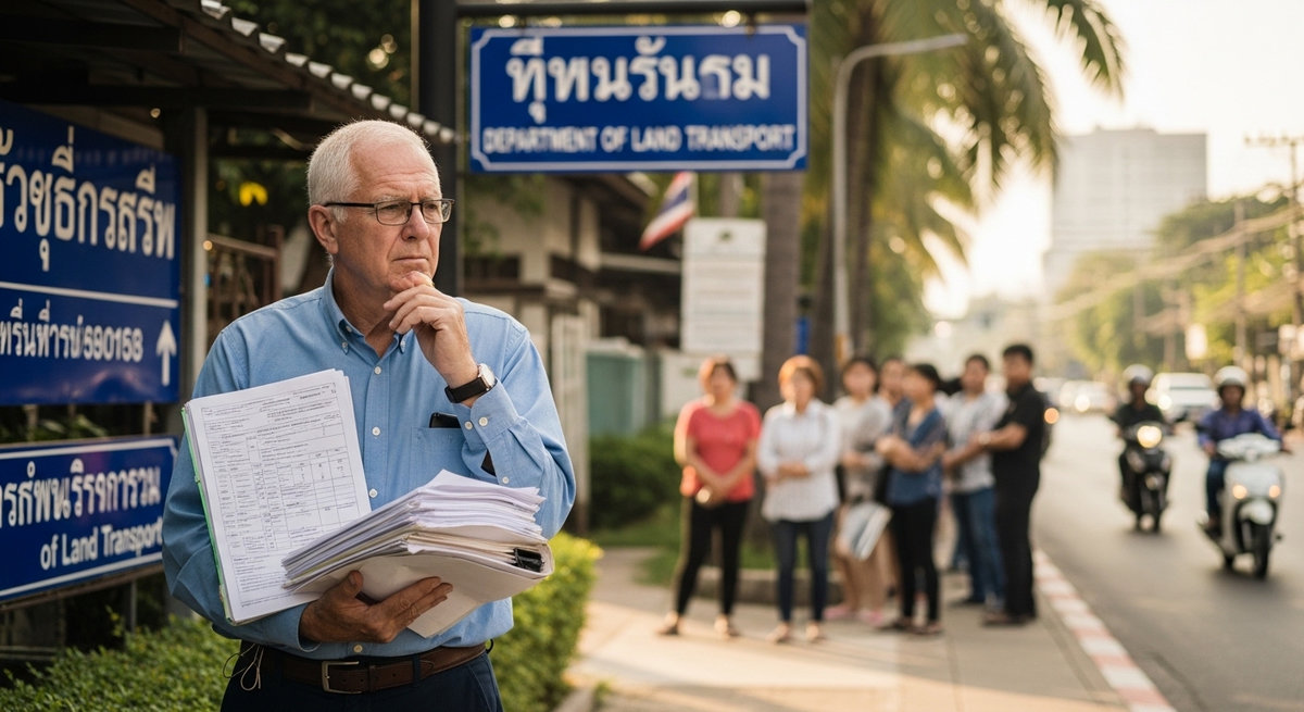 Neue Altersgrenze beim thailändischen Führerschein