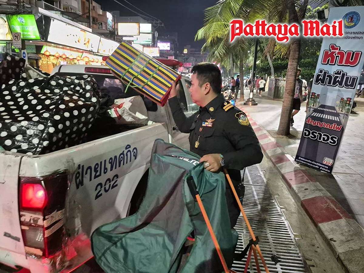Pattaya räumt illegale Strandvermietungen