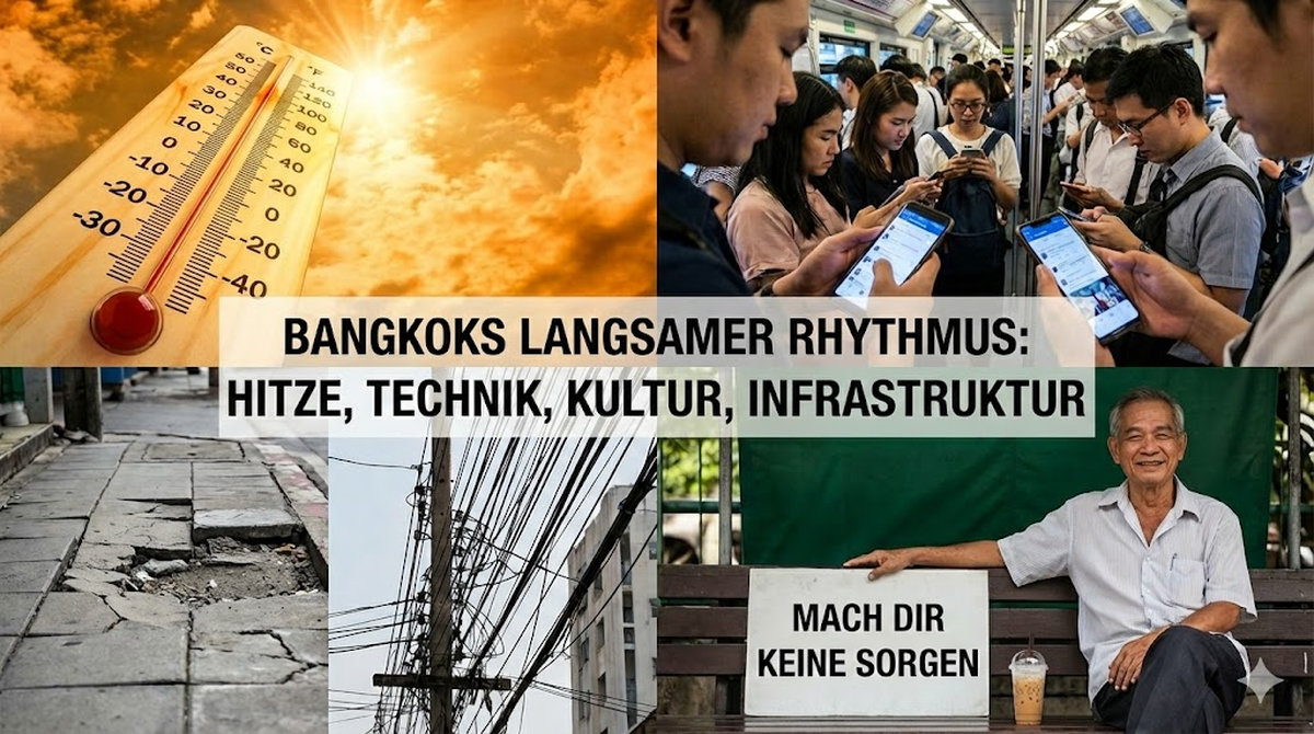 Thailands entspannte Gehgeschwindigkeit erklärt