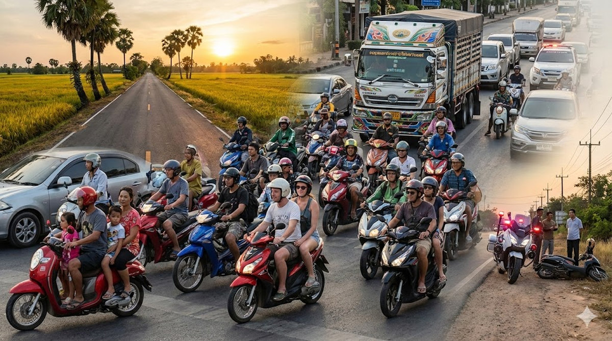 Thailands Verkehr: Was Statistiken verraten