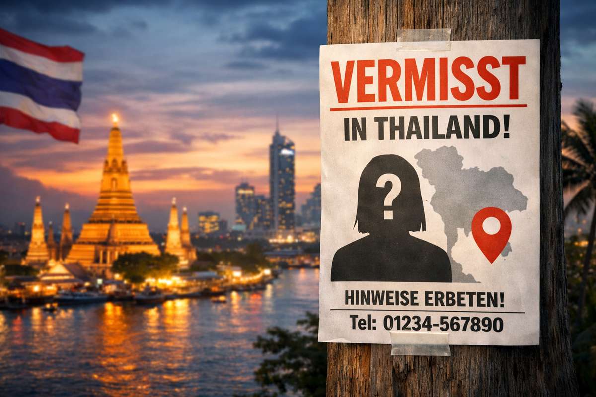 Vermisst in Thailand: Was Angehörige tun können
