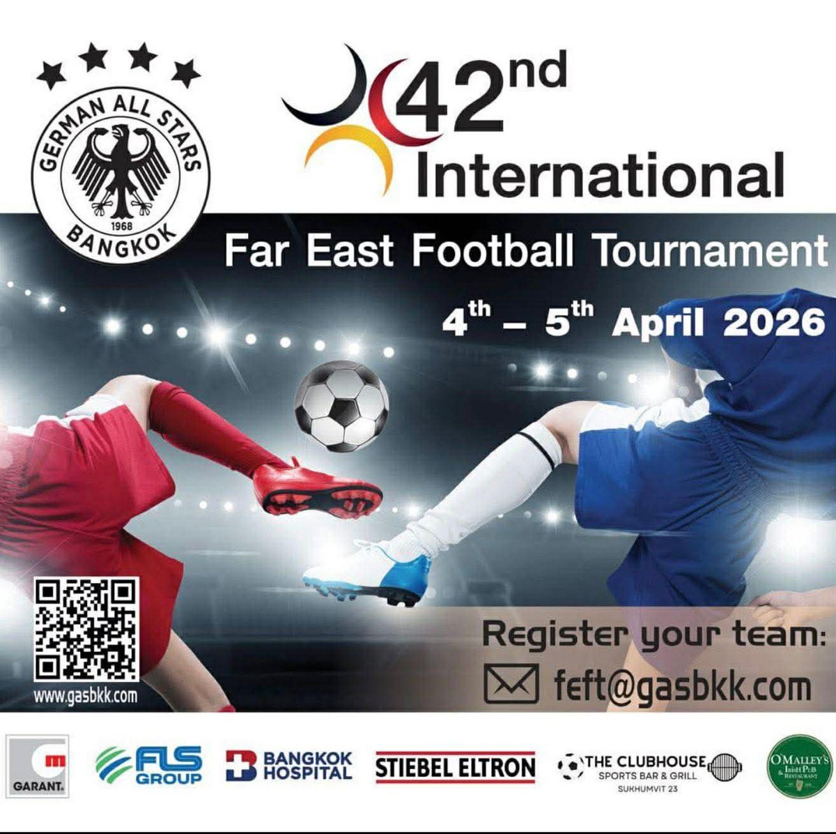42. International Far East Football Tournament in Bangkok