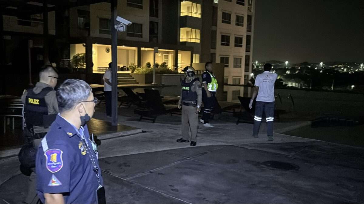 Ausländer stirbt nach Sturz in Jomtien-Condo
