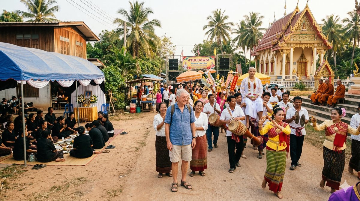 Dorffeiern in Thailand: Wie sich Farangs richtig verhalten