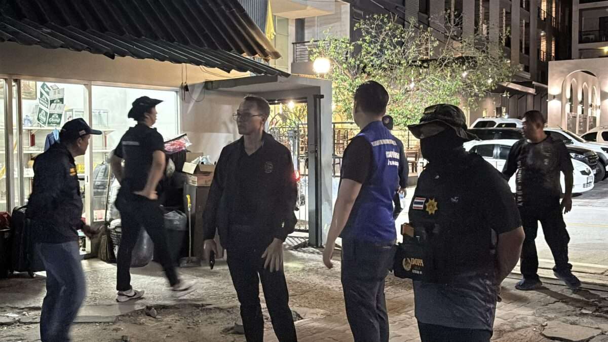 Drogen-Razzia in Pattaya: 13 Personen festgesetzt