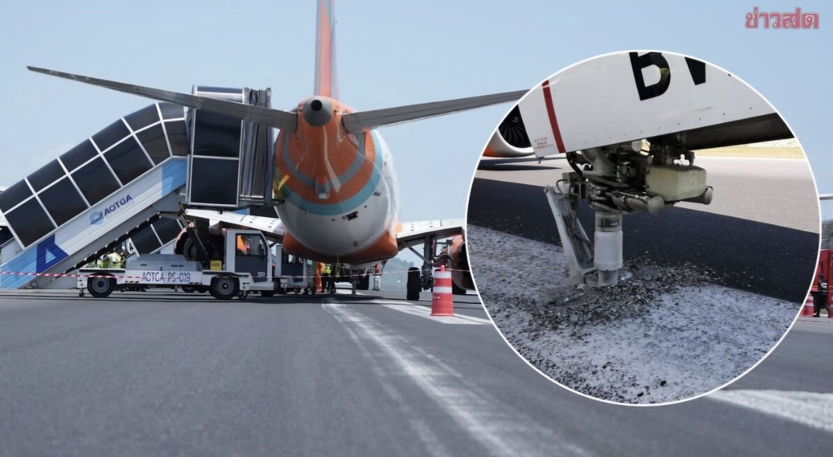 EILMELDUNG: Boeing-Unfall legt Phuket Flughafen lahm (Video)
