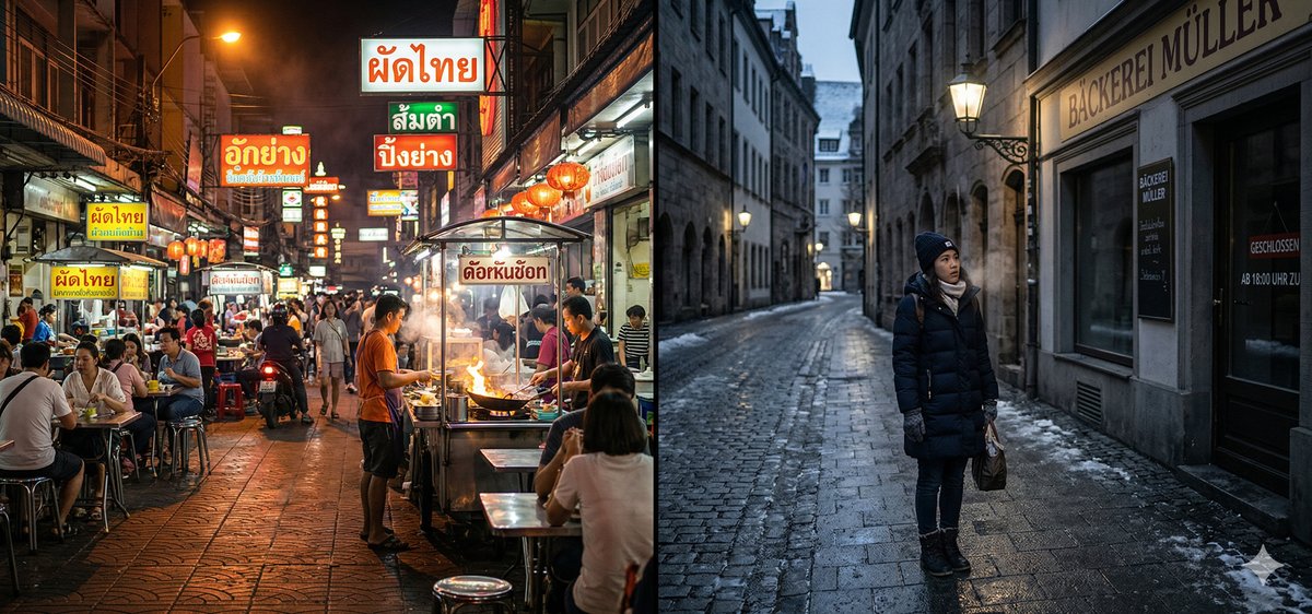 Kulturschock in Europa: Was Thais wirklich erwartet