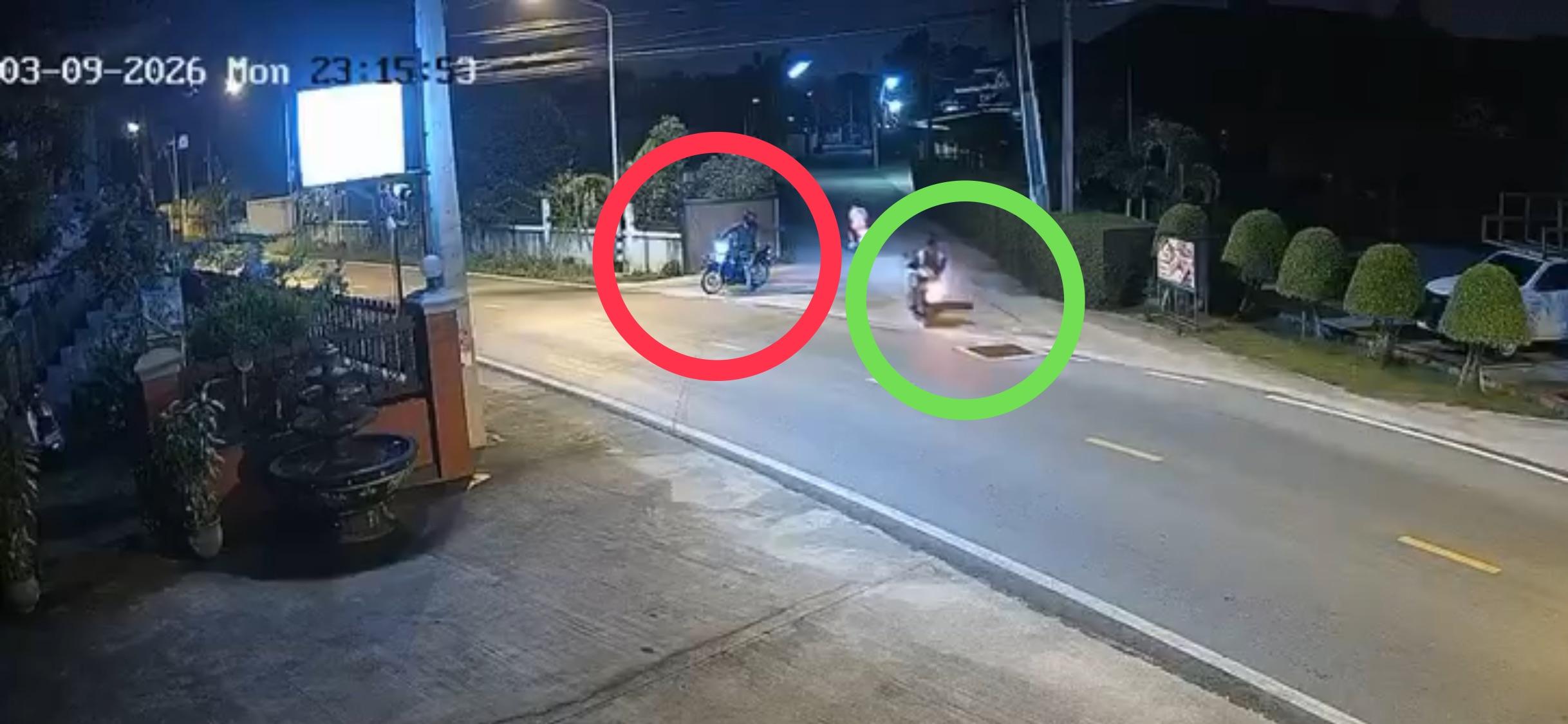 Nacht-Attacke in Pattaya! Motorradfahrer plötzlich von Straße gerissen