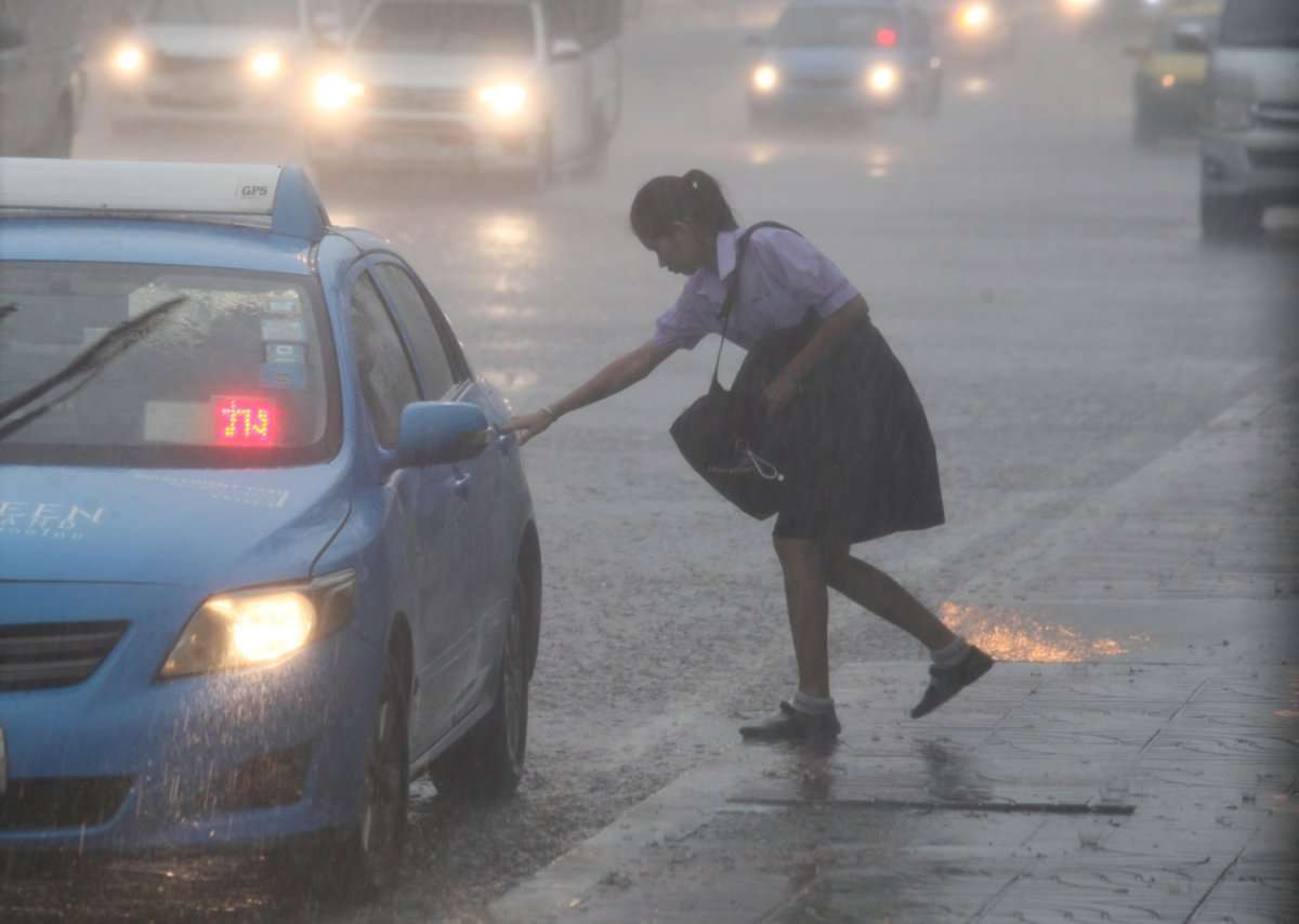 Nächste Woche: Gewitter und Hagel in Thailand