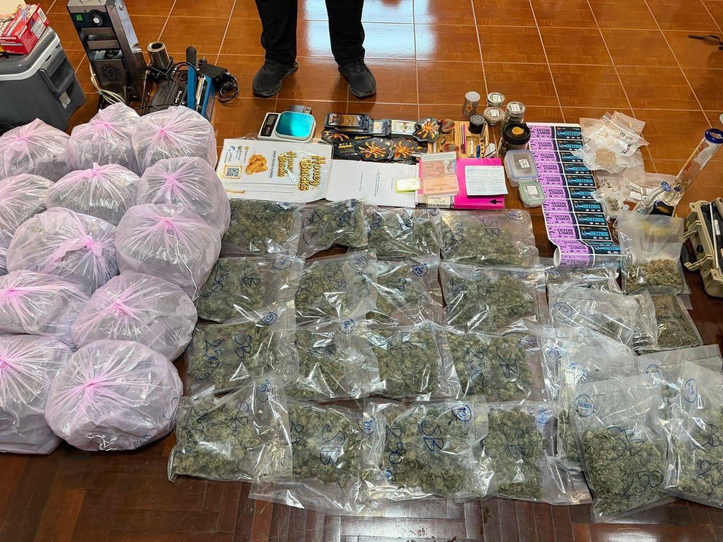Pattaya: Russe fliegt mit Cannabis-Labor ohne Lizenz auf