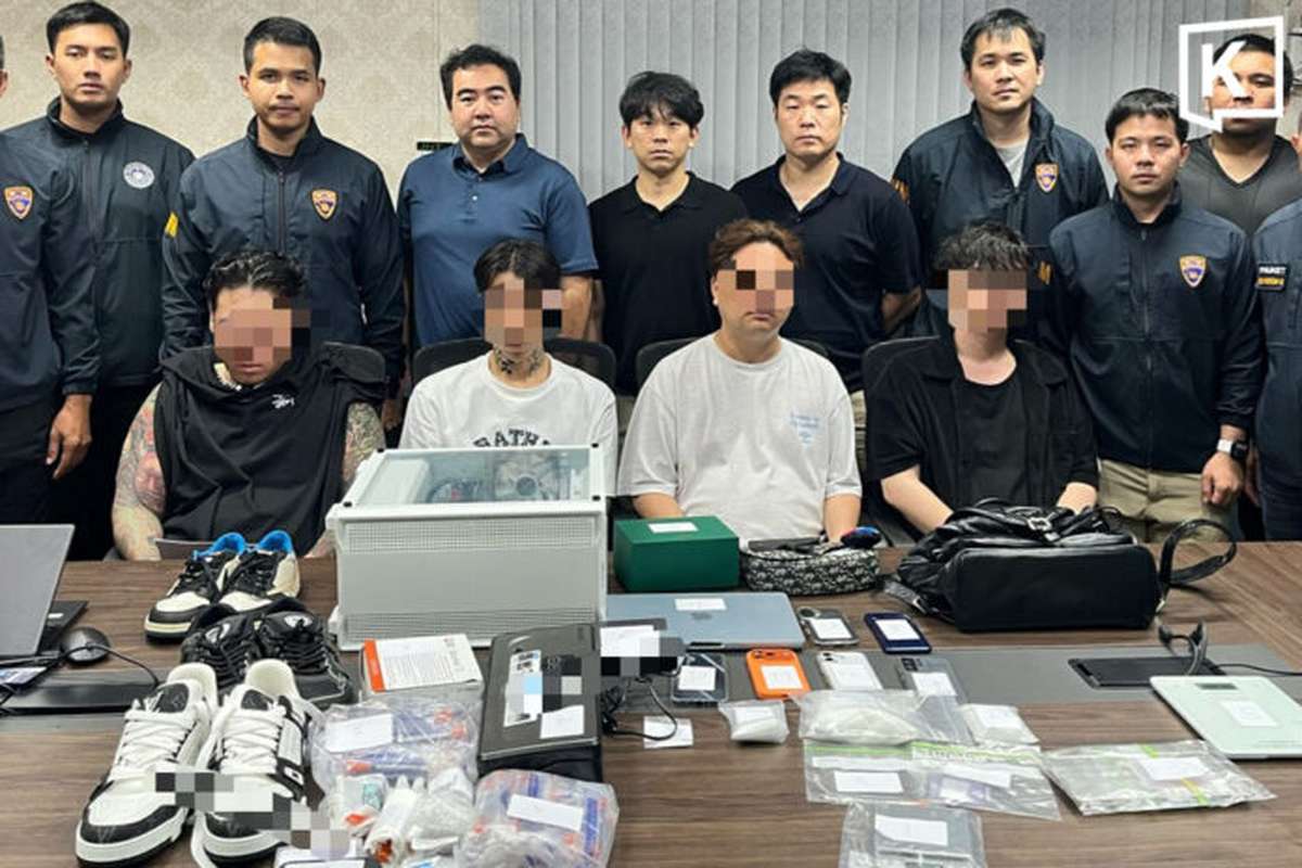 Phuket: Südkoreanischer Drogenring in Luxusvilla zerschlagen