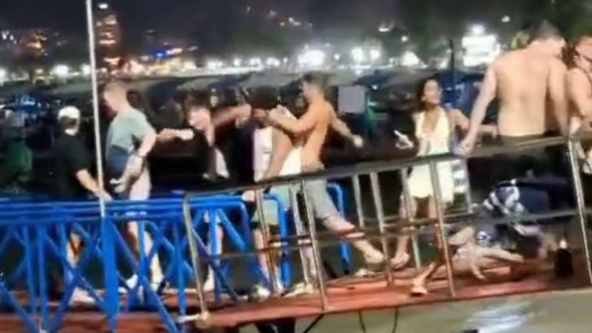 Prügelei in Patong: Bootsparty eskaliert am Pier und Straße