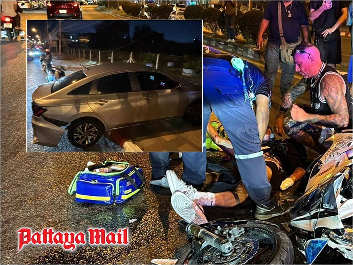 Schwerer Crash in Pattaya: Schwede lebensgefährlich verletzt