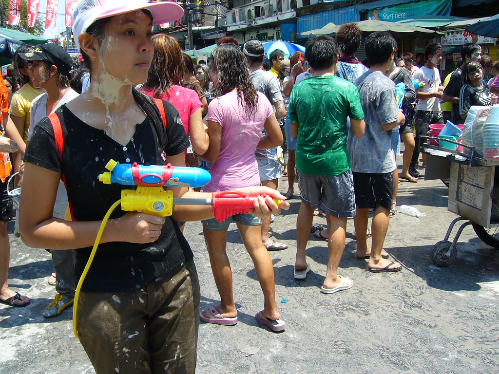 Songkran-Extrem: Pattayas ultimative Wasserparty